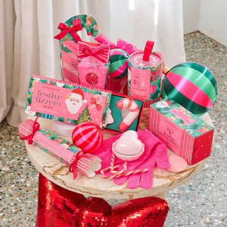 SHOWER STEAMER CANDY CANE - FESTIVE - 4PC