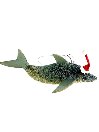 CHRISTMAS ORNAMENT - DOLPHIN 9CM